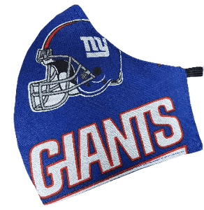 "Masks By Loretta" New York Giants Face Mask