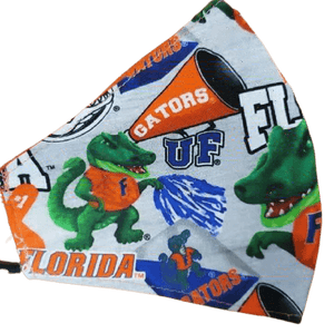 "Masks By Loretta" Florida Gators Face Mask