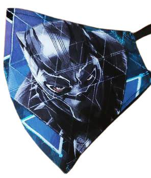 "Masks By Loretta" Black Panther Face Mask
