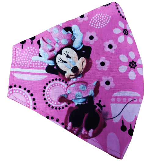 "Masks By Loretta" Minnie Mouse Pink FaceMask